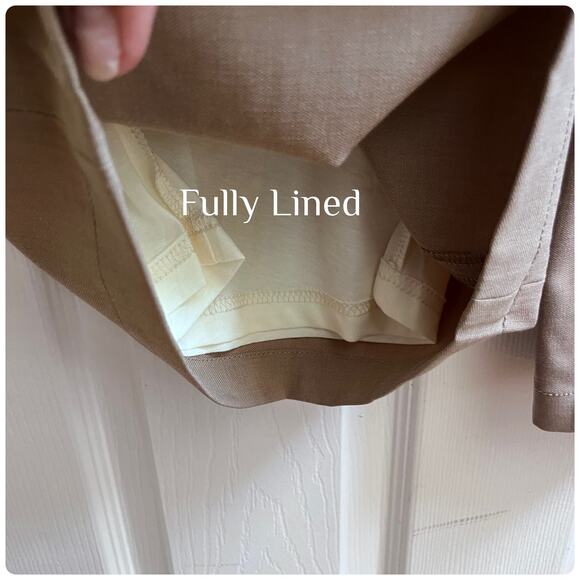 OGL New Tencel Linen Blend Pants Tucked Wide Leg Large Trouser 30 Inch Inseam - Picture 8 of 15